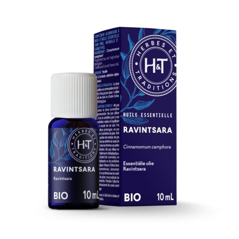 Ravintsare bio (Cinnamomum camphora) - huile essentielle purifiante pour le bien-être