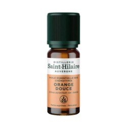 Flacon d'huile essentielle bio d'Orange douce de Saint Hilaire