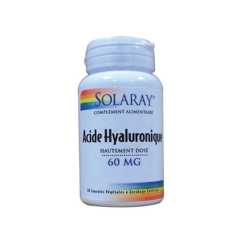 Image de Solaray Acide Hyaluronique HD 60mg