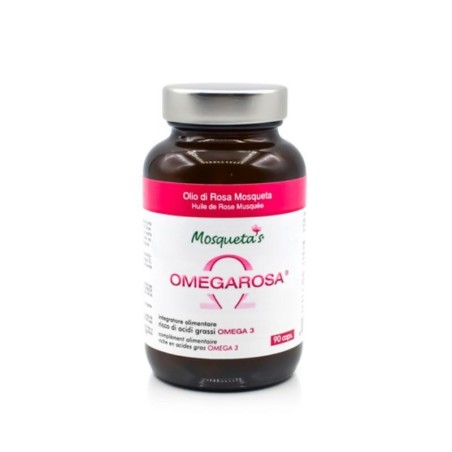Omegarosa - Capsules d'Huile de Rose Musquée Bio