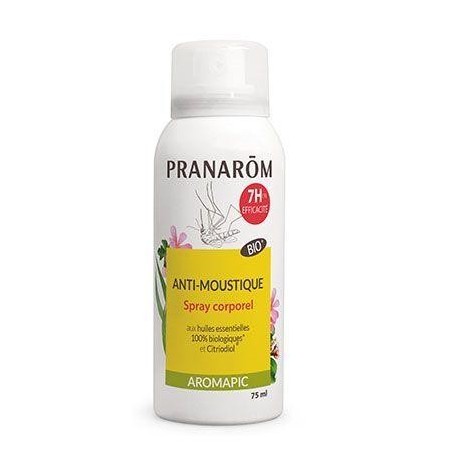 Spray corps anti-moustique bio Aromapic de Pranarôm