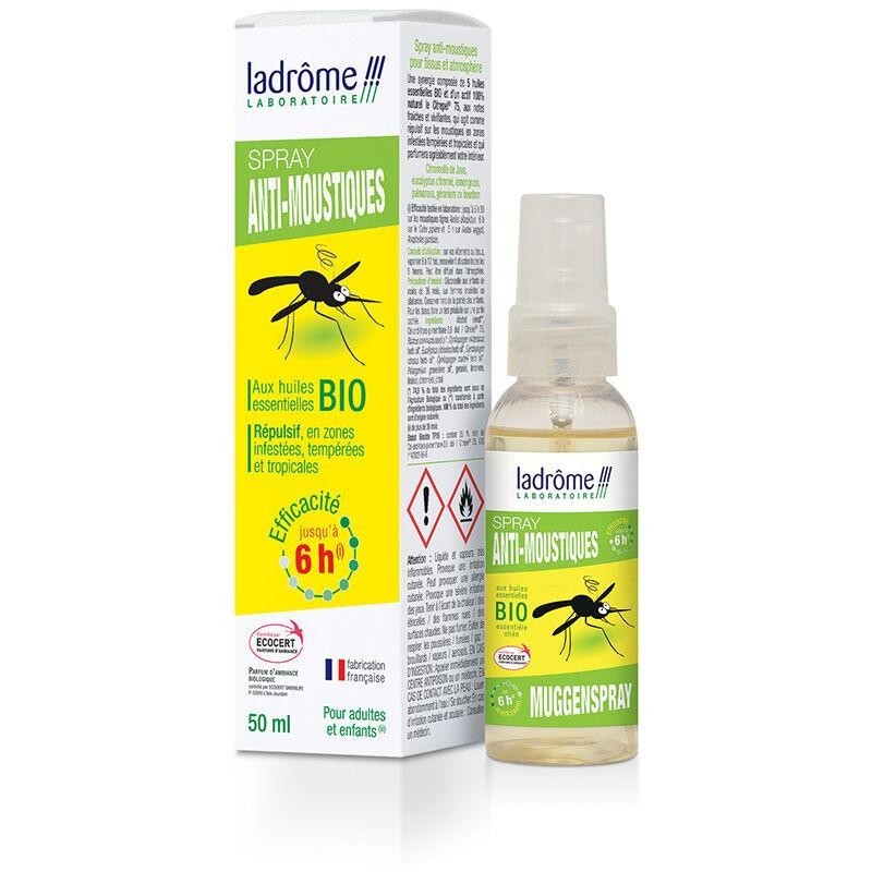 Spray anti-moustiques bio Ladrôme