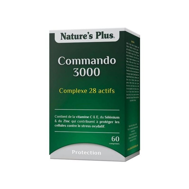 Complément alimentaire Commando 3000 Nature's Plus