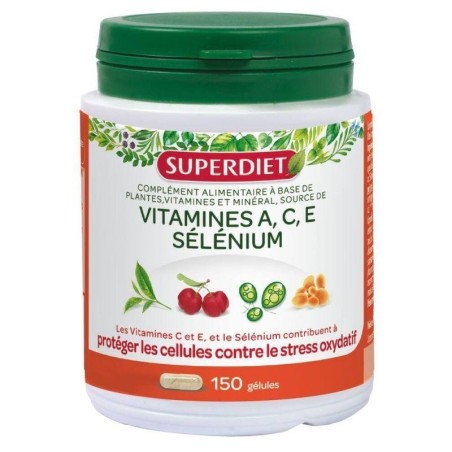 Sélénium + vitamines ACE Superdiet - complément antioxydant pour le soutien immunitaire