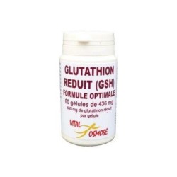 Glutathion réduit GSH 400 mg - Antioxydant naturel bio pour protéger les cellules.