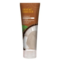 Après shampoing revitalisant à la noix de coco de Desert Essence pour cheveux secs