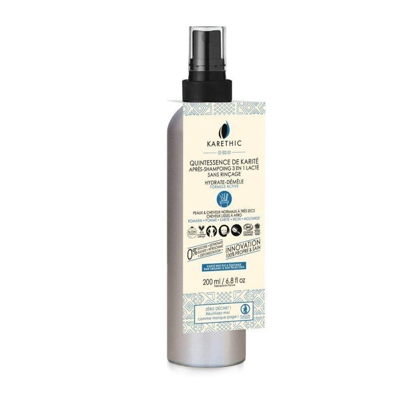 Après-Shampoing Lacté Sans Rinçage bio - Karethic