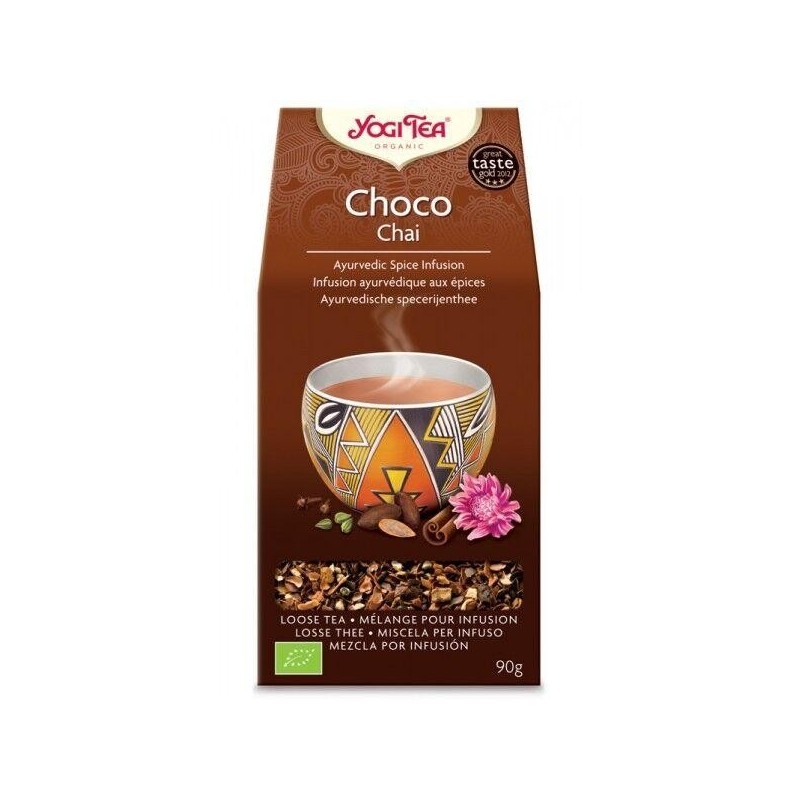 Infusion ayurvédique Choco Chai bio de Yogi Tea