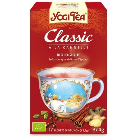 Infusion Yogi Tea Classic bio avec cannelle