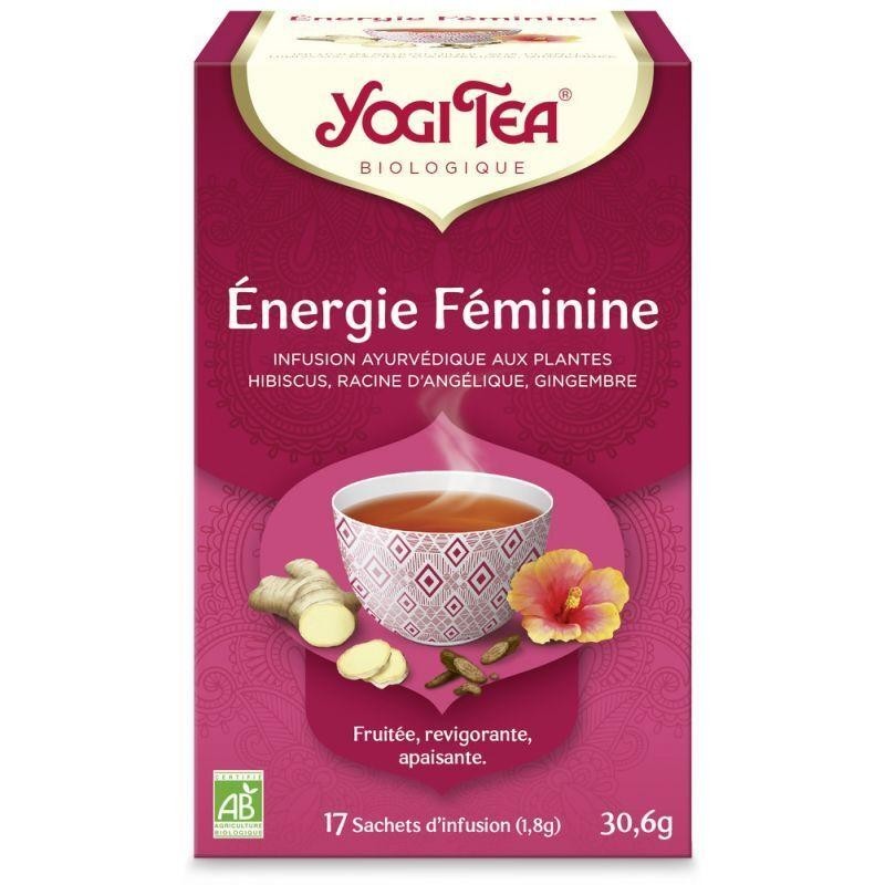 Infusion Ayurvédique Energie Féminine bio de Yogi Tea