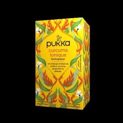 Infusion ayurvédique Curcuma tonique bio Pukka