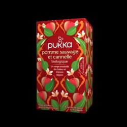 Infusion ayurvédique bio Pomme sauvage et Cannelle de Pukka