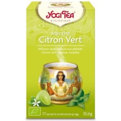 Infusion Menthe Citron Vert Bio Yogi Tea