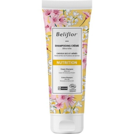 Shampoing crème cheveux secs