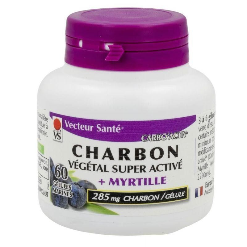 Carbo'activ Charbon Myrtille 45g