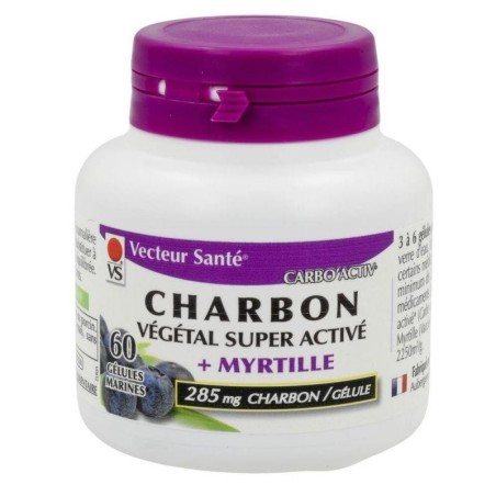 Carbo'activ Charbon Myrtille 45g
