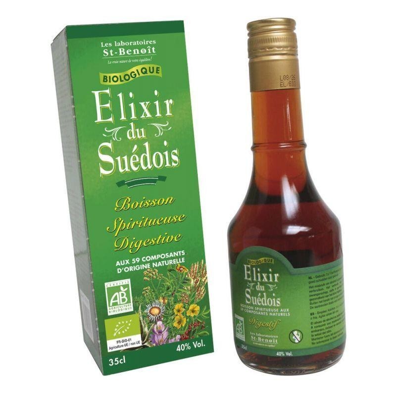 Bouteille d'Elixir du Suédois BIO de Saint Benoît