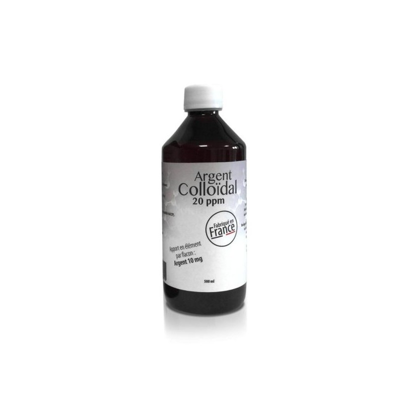 Argent Colloïdal Flacon 500 ml