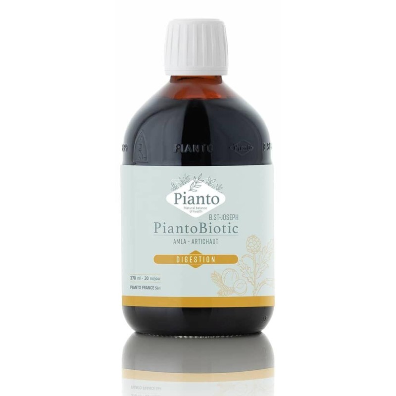 Infusion Digestion Piantobiotic pour soutenir le bien-être digestif avec des ingrédients naturels et biologiques.