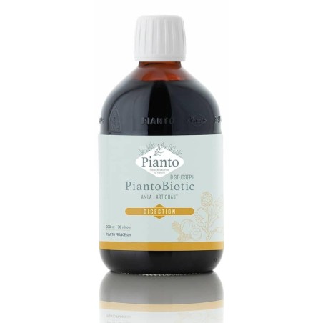 Infusion Digestion Piantobiotic pour soutenir le bien-être digestif avec des ingrédients naturels et biologiques.