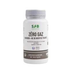 Zéro Gaz - Charbon Végétal Super Activé pour soulager ballonnements et flatulences naturellement.