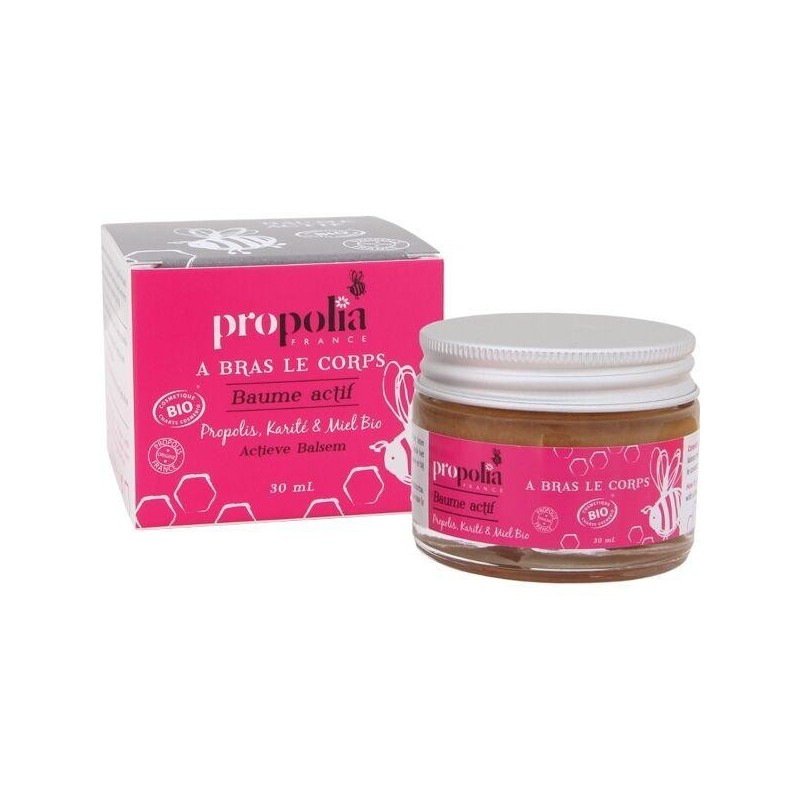 Baume actif bio pour peaux abîmées