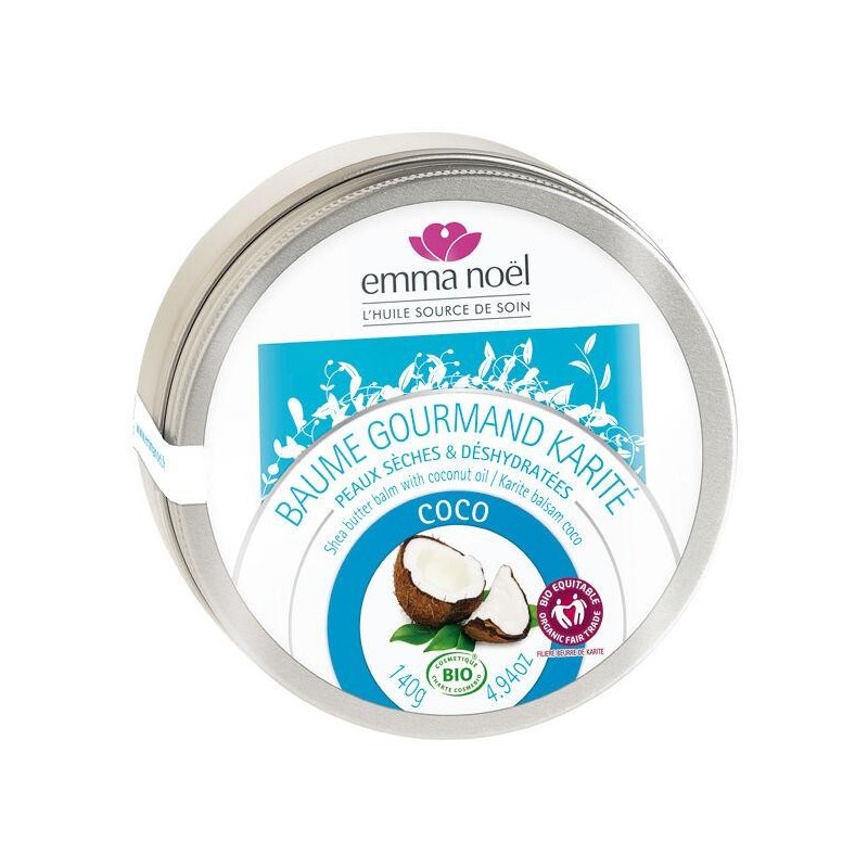 Baume gourmand karité coco de Emma Noël