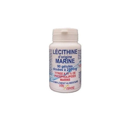 Complément alimentaire Lécithine d'origine marine de Vitalosmose