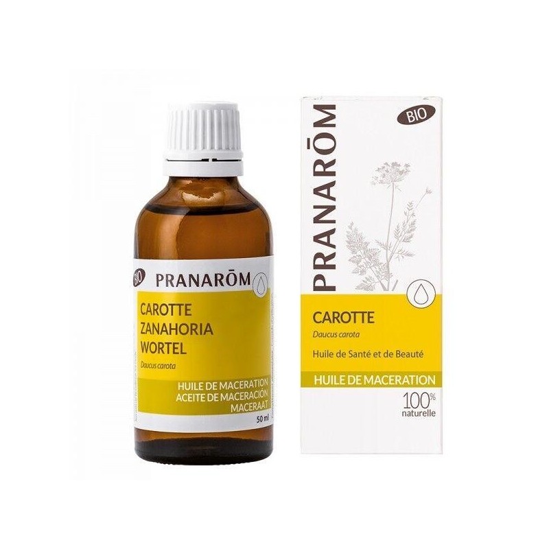 Huile de macération de carotte bio
