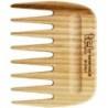 Peigne Afro à dents larges Tek pour démêlage de cheveux volumineux et soin du cuir chevelu.