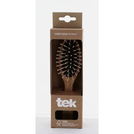 Brosse ovale petit modèle Tek pour cheveux sains