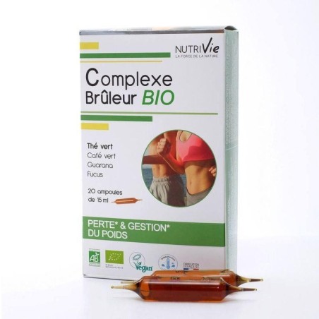 Complexe Brûleur bio de Nutrivie - complément naturel pour la perte de poids