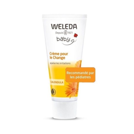 Crème bébé pour le change Weleda