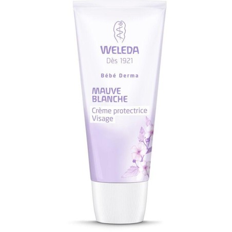 Crème protectrice visage Weleda à la Mauve blanche