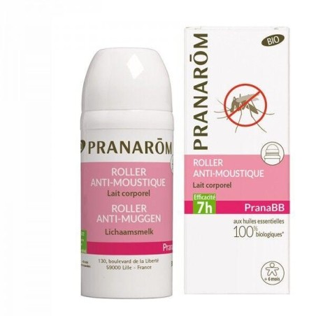 Roller anti-moustique bio Pranabb 30ml de Pranarôm