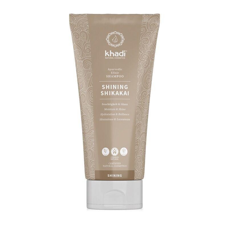 Shampoing ayurvédique bio pour cheveux brillants et fins