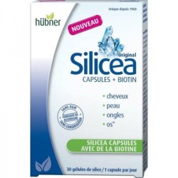 Silicea capsules de silice + biotine - Complément naturel pour cheveux
