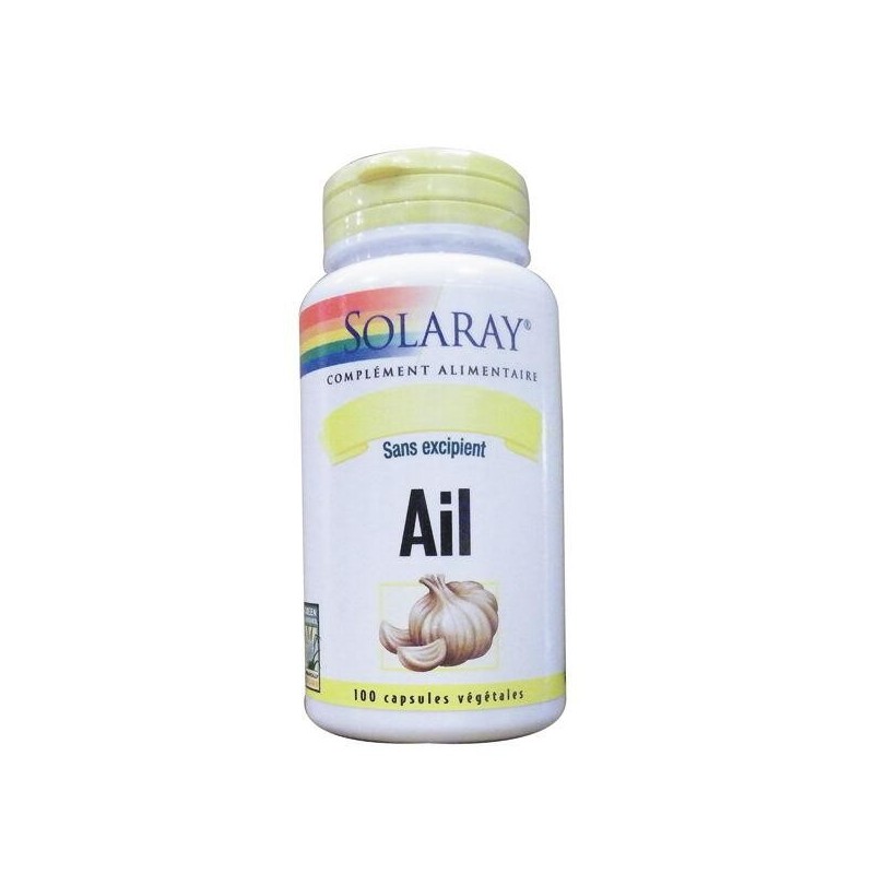 Complément alimentaire Solaray Ail 600 mg