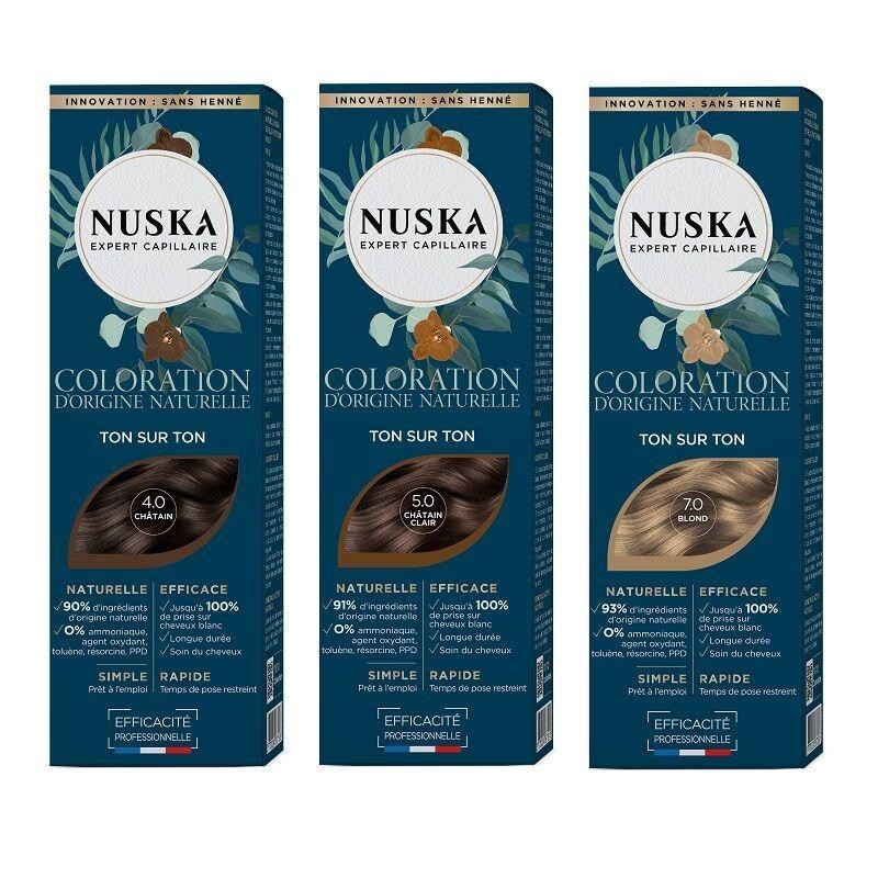 Coloration naturelle sans henné Nuska 70g