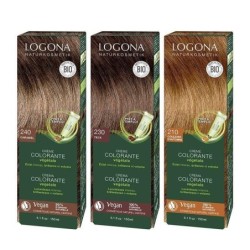 Crème colorante végétale bio Logona 30 ml pour une coloration naturelle et éclatante sans produits chimiques