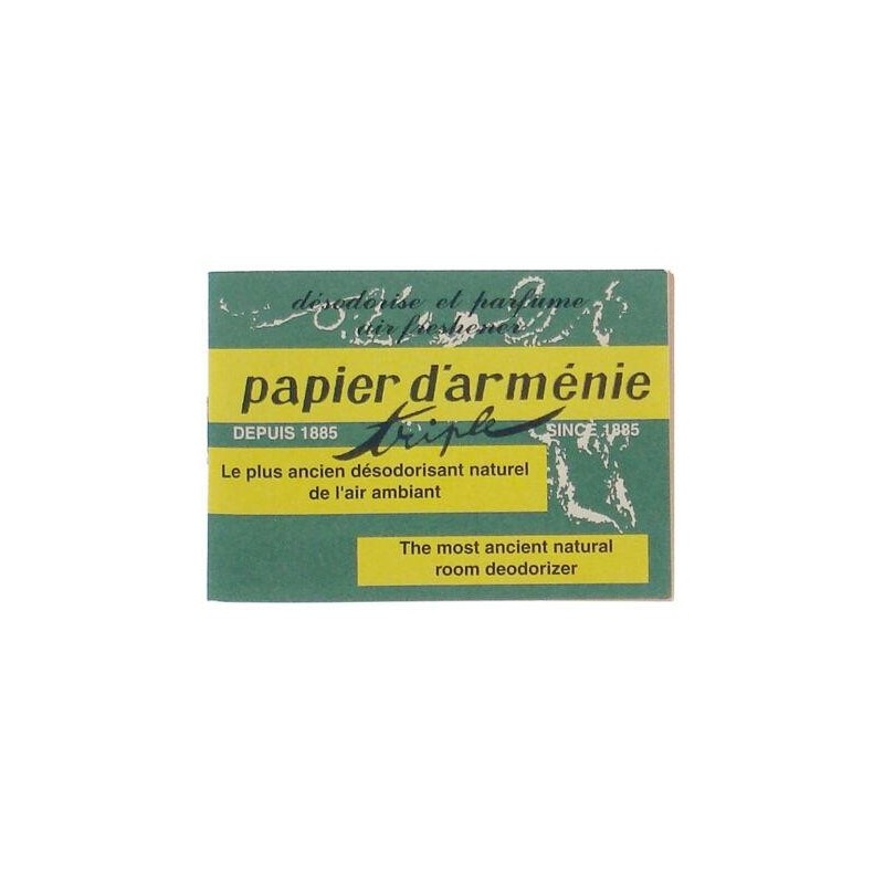 Paquet de 12 carnets de Papier d'Arménie Triple