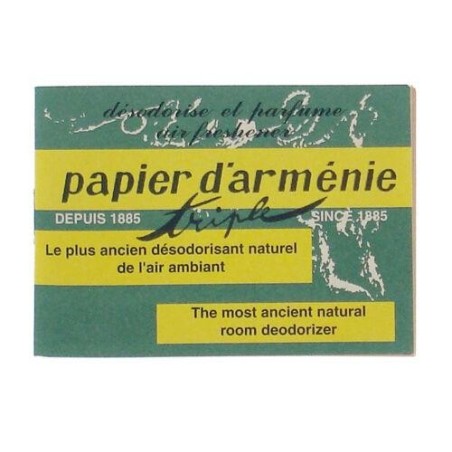 Paquet de 12 carnets de Papier d'Arménie Triple