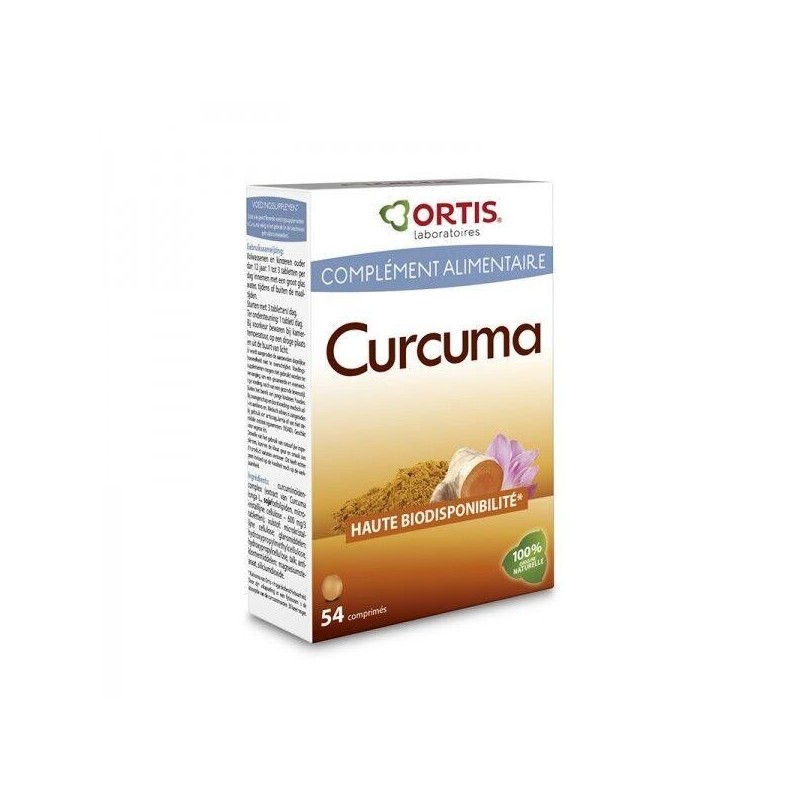 Curcuma d'Ortis - complément naturel pour le confort articulaire et la souplesse