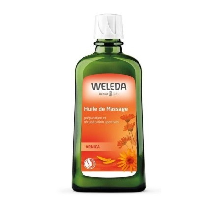Huile de massage à l'Arnica Weleda pour préparer et récupérer les muscles