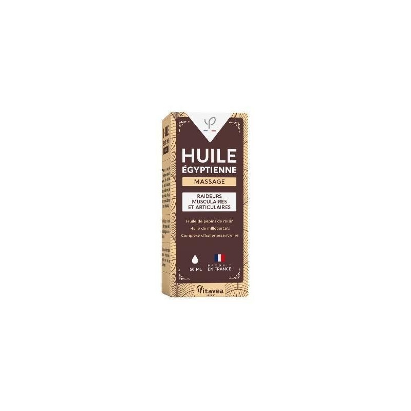 Huile égyptienne Ponroy - huile de massage naturelle pour apaiser les muscles et articulations
