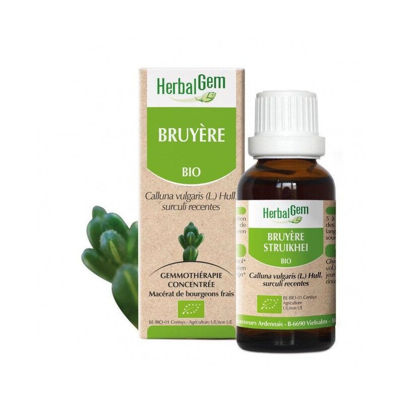HerbalGem Bruyère bio 50 ml pour confort urinaire