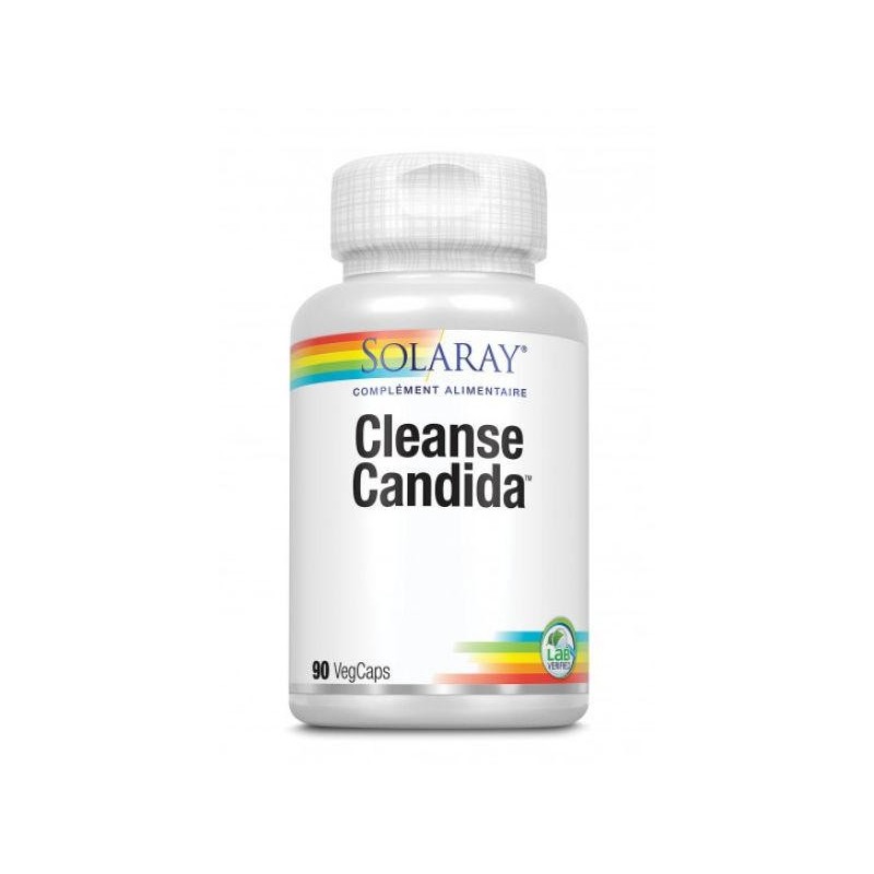 Cleanse Candida Solaray - complément naturel pour un équilibre intestinal