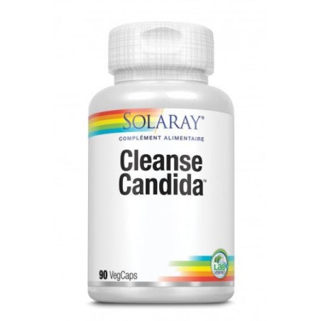 Cleanse Candida Solaray - complément naturel pour un équilibre intestinal