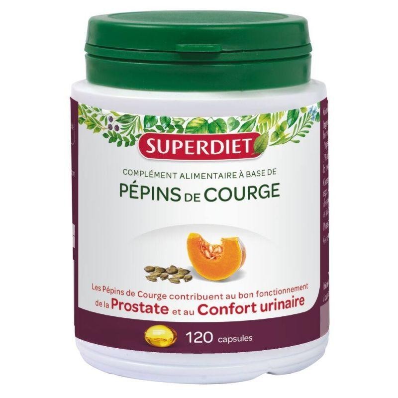 Huile de pépin de courge Super Diet pour le confort urinaire et la santé de la prostate