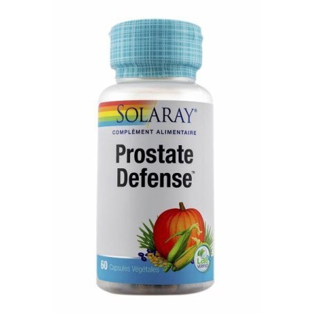 Prostate Défense de Solaray - complément naturel pour le confort prostatique et urinaire